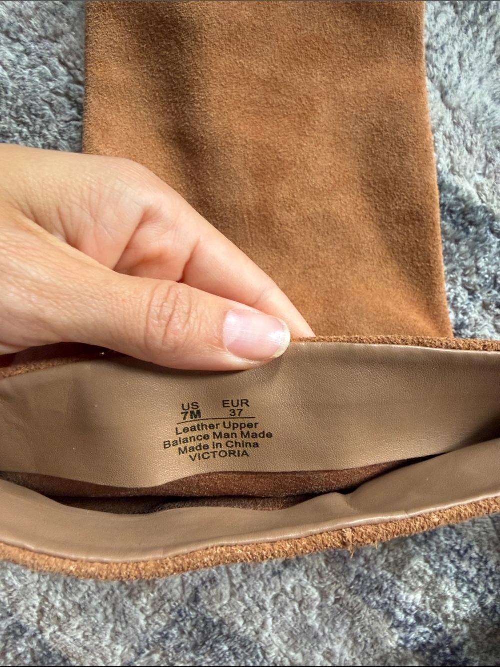 Sam Edelman Tall Suede Block Heel Boots - Tan - Picture 2 of 7